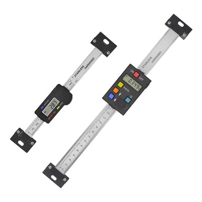 Electronic digital display machine displacement positioning grating scale