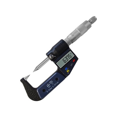 Double pointed digital micrometer