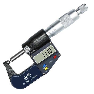 Double round head digital micrometer