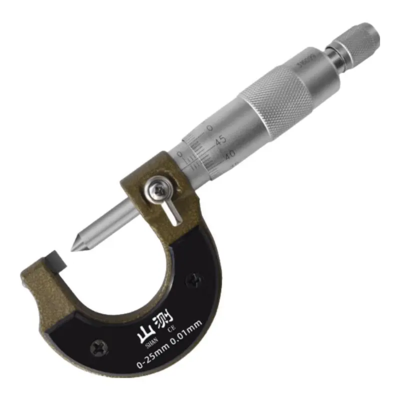 机械尖扁头千分尺