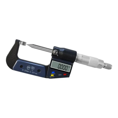 数显尖扁头千分尺