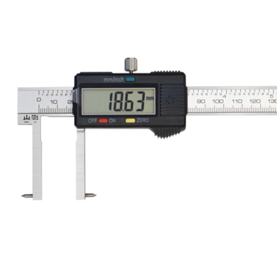 尖头内沟槽数显卡尺